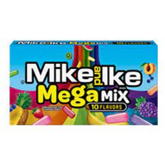 Mike and Ike megamix 10 flavors 141gr