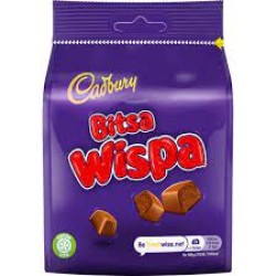 cadbury bitsa wispa 95g