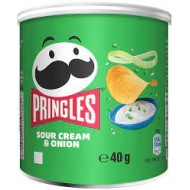 Pringles sour cream & onion 40gr