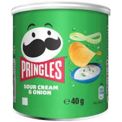 Pringles sour cream & onion 40gr