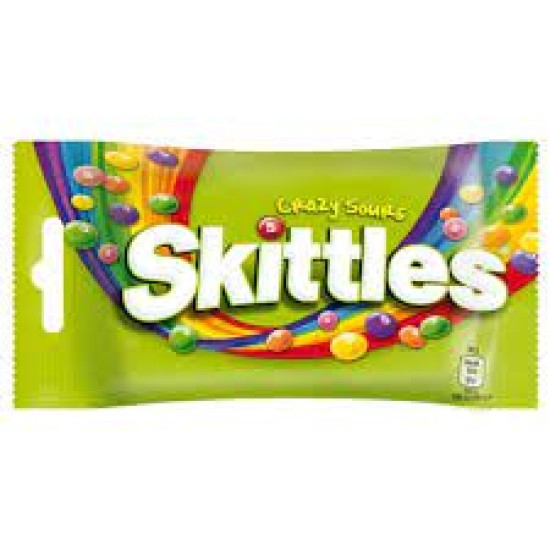 Skittles crazy sour