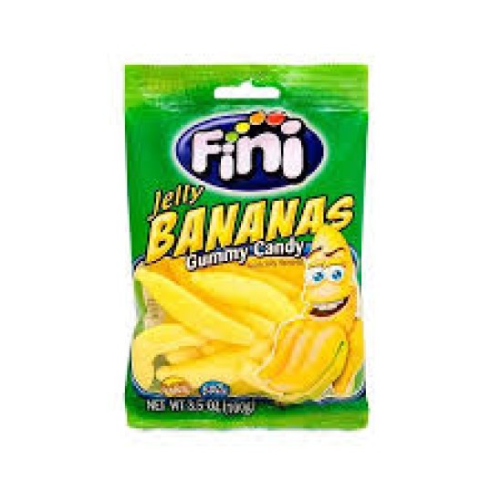 fini ζελεδάκια jelly bananas