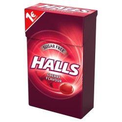 Halls cherry flavour κουτί 28gr