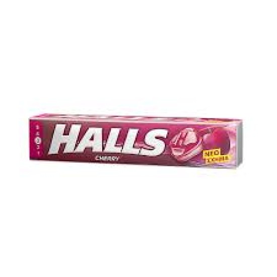 Halls cherry flavour μασούρι 32gr