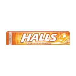 Halls honey and lemon μασούρι 32gr