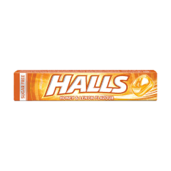 Halls honey and lemon μασούρι 32gr