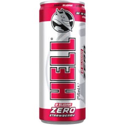 hell zero strawberry 250ml