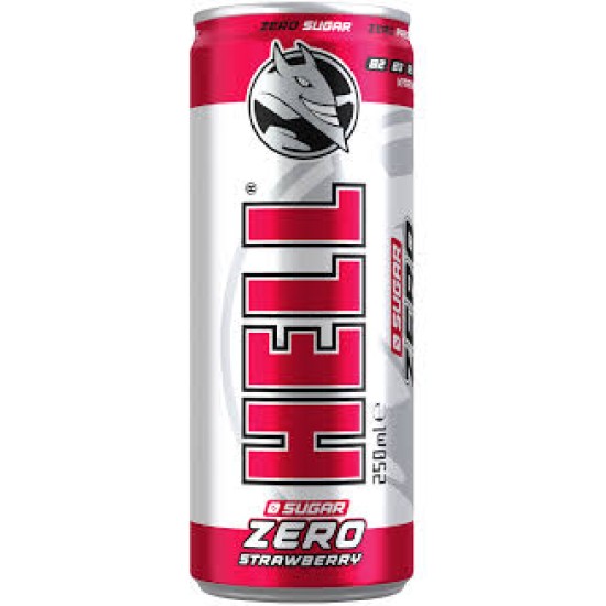 hell zero strawberry 250ml