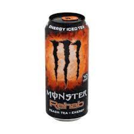 monster rehab iced tea peach
