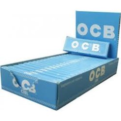OCB Χαρτακια Γαλαζια Μικρα Κουτα Χαρτακια 25 Τεμαχια