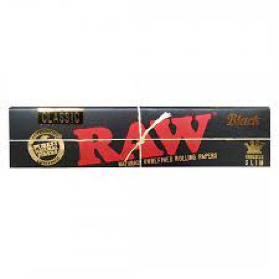 raw χαρτάκια μαύρα μεγάλα με τζιβάνες