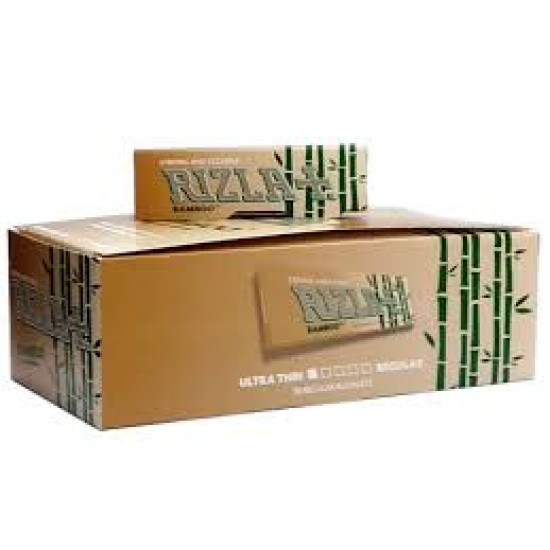 Rizla Bamboo Κουτα Χαρτακια 50 Τεμαχια
