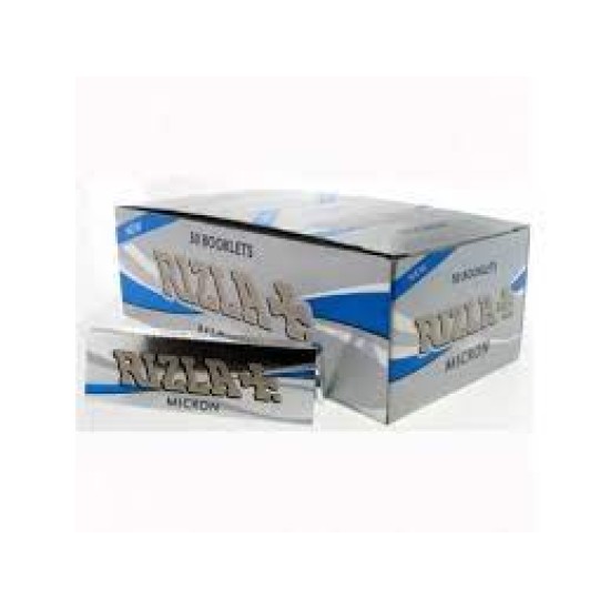 Rizla Micron Κουτα Χαρτακια 50 Τεμαχια