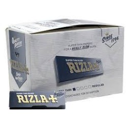 Rizla Super Thin Silver Κουτα Χαρτακια 100 Τεμαχια