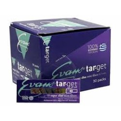 Πιπακια Evans Target Super Slim Mini Filters 5,7mm Κουτα Πιπακια 30 Τεμαχια
