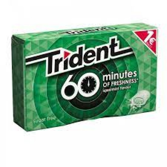 trident 60minutes spearmint