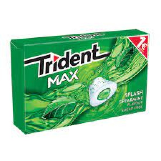 trident max splash spearmint