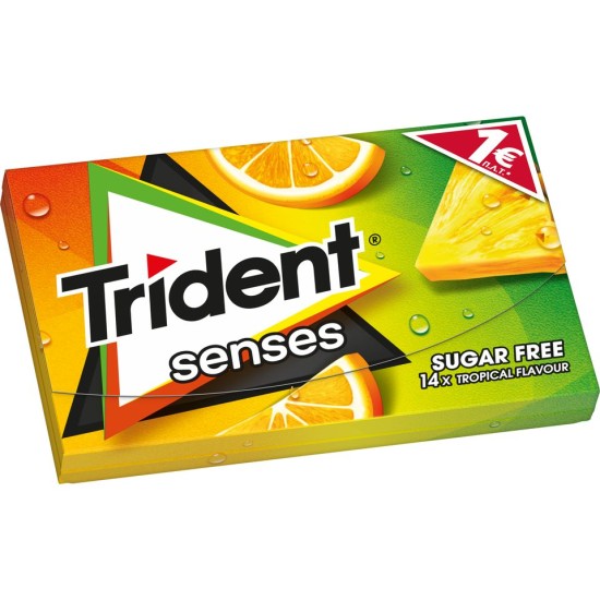trident senses tropical flavour
