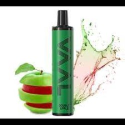 Vall 2000 puffs double apple nic free