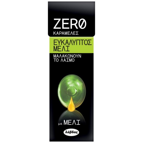 zero καραμέλες ευκάλυπτος μέλι 32gr