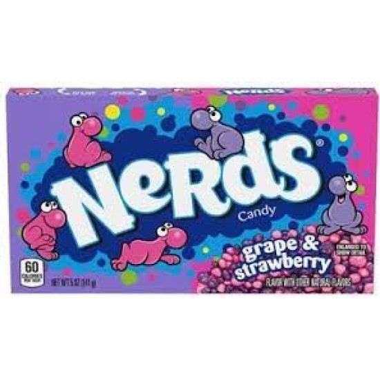 nerds candy grape and strawberry 142gr