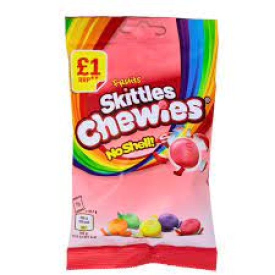 skittles chewies no shell 125gr